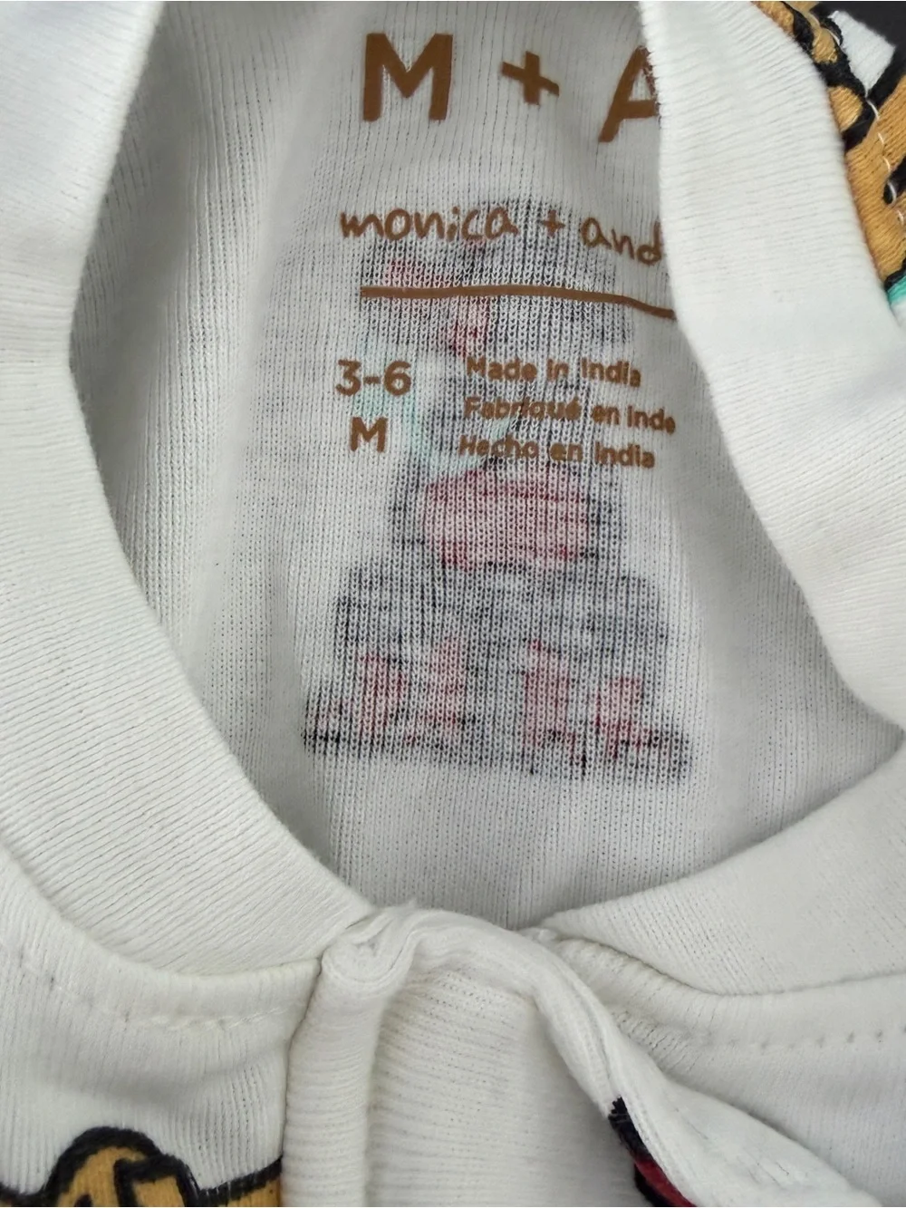 M + A Monica and Andy 3 Organic Cotton Pajamas Baby Sleepers 3-6 months